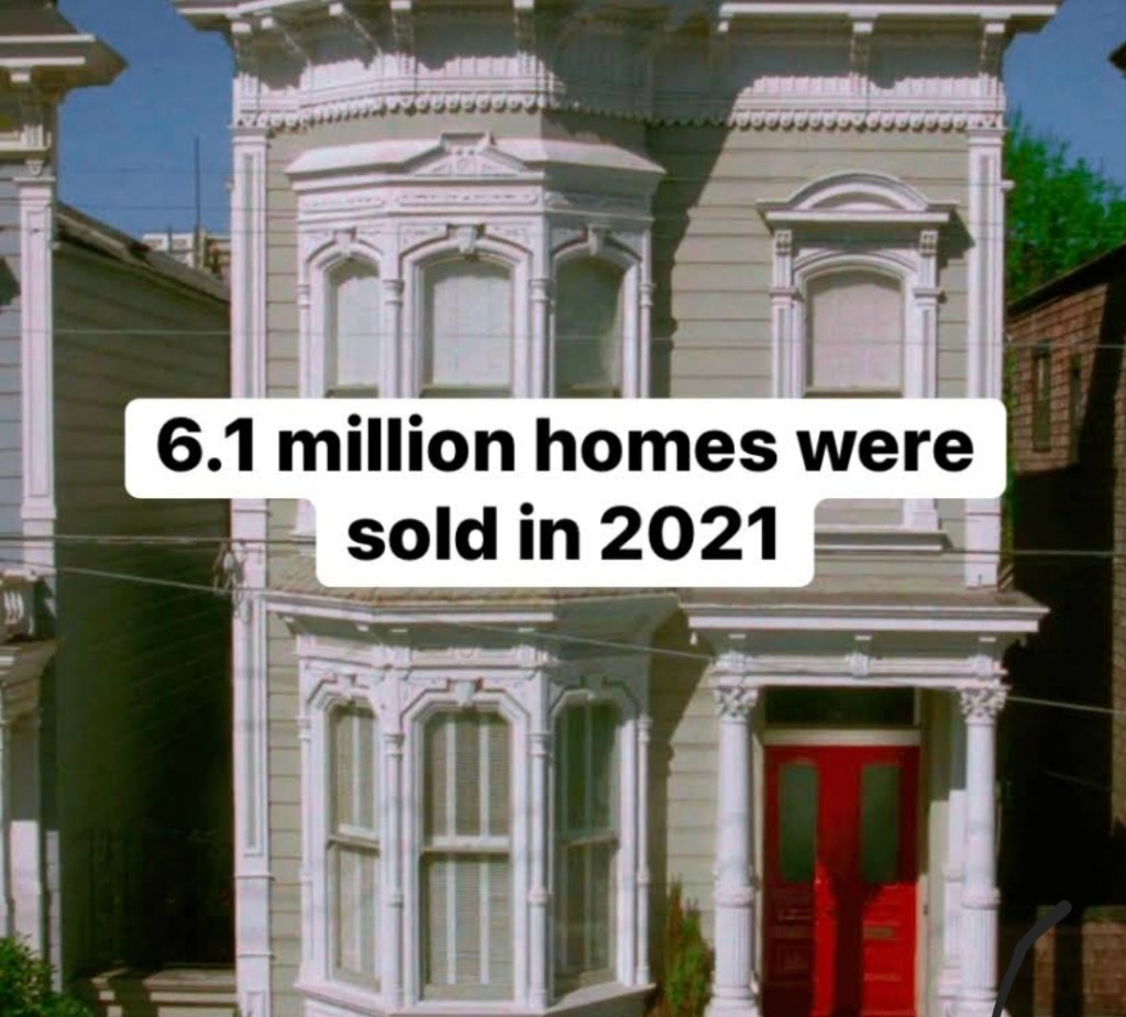 6.1 Million Homes Were Sold In 2021….But&nbsp;How?
