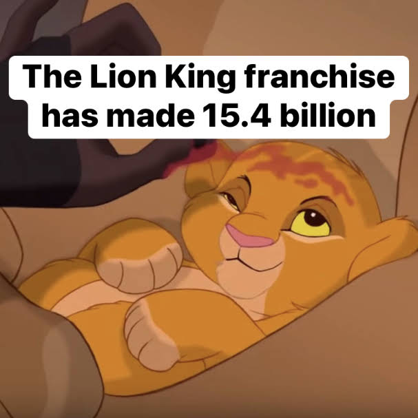 Lion King Made 1.6 Billion&nbsp;Dollars…